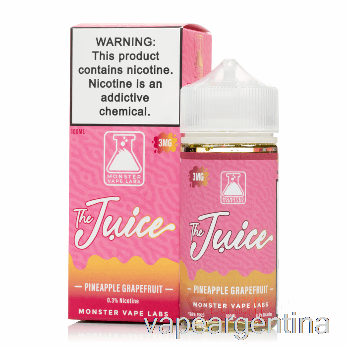 Pomelo Piña - El Jugo - 100ml 6mg Vape Descartable